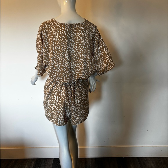 Animal Print Romper - Picture 9 of 13